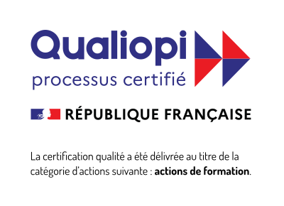 Logo Certification Qualiopi - My English Training by Nathalie Roman